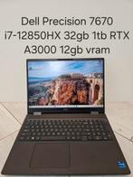 Als nieuw: Dell Precision 7670 i7-12850HX 32gb 1tb rtx A3000, Computers en Software, Windows Laptops, Met videokaart, Transformatorweg 38