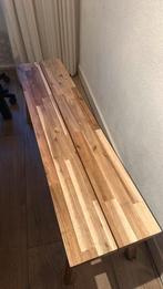 Super mooi houten Skogsta bankje, Ophalen, Zo goed als nieuw, 50 mm of meer, Pallet