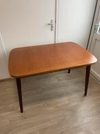 Vintage uitschuifbare tafel teak mid century deens design, Ophalen