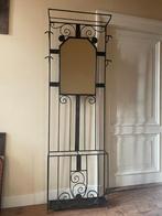 Wandkapstok Kapstok Staand smeedijzer Art Deco 1930 Frans, Antiek en Kunst, Ophalen