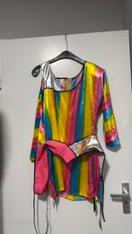 Dames disco kostuum, Kleding | Dames, Ophalen, Zo goed als nieuw, Maat 36 (S), Carnaval