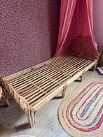 Meidenkamer Rotan/Boho: Bed, Bureau, Spiegel & Meer!, Ophalen, Gebruikt, 100 tot 150 cm, 75 tot 100 cm
