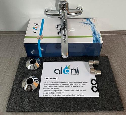 Aloni Verhoogde Uitgietbakmengkraan ZS53302 Chroom, Huis en Inrichting, Badkamer | Badtextiel en Accessoires, Nieuw, Overige typen