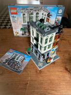LEGO Creator 10251 Brick Bank - met extra verdieping, Ophalen, Zo goed als nieuw, Complete set, Lego