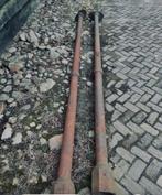 Gietijzeren pilaren 370 hoog antieke zuilen, Ophalen of Verzenden, Gebruikt