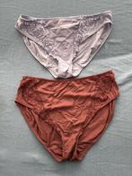 2x slip Prima Donna maat 46 XXL, Kleding | Dames, Ondergoed en Lingerie, Prima Donna, Verzenden, Blauw, Slip