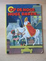 Sinterklaas kartonnen boek Op de hoge hoge daken door Len, Ophalen of Verzenden, Gebruikt