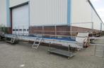 50 cm breed, 11,60 meter lengte RVS transportband., Ophalen, Gebruikt