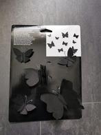 3-d wanddeco vlinders (zelfklevend), Ophalen of Verzenden, Nieuw