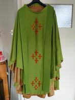 Groen Priestergewaad / kazuivel met Kruisen, Ophalen of Verzenden