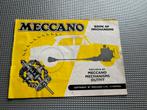 Meccano  oud Meccano instructie boekje, Ophalen of Verzenden, Gebruikt, Groter dan 1:32