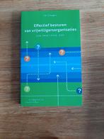 Effectief besturen van vrijwilligersorganisaties, Tim 'S Jongers, Maatschappij en Samenleving, Ophalen of Verzenden, Zo goed als nieuw