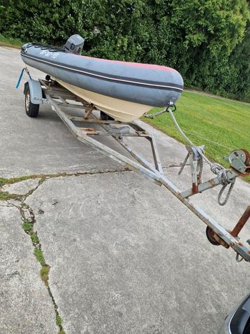 Zodiac met 30pk suzuki en trailer setprijs €1500 beschikbaar voor biedingen