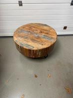 Mango houten salontafel - Industrieel/Landelijk, Huis en Inrichting, Tafels | Salontafels, Ophalen, Gebruikt, 50 tot 100 cm, Minder dan 50 cm