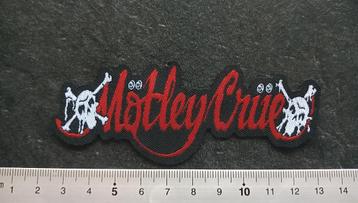 Motley Crue  vrij leuke shaped logo patch m176 beschikbaar voor biedingen