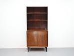 Deense vintage boekenkast palissander ES Møbler Silkenborg, Ophalen, Deens vintage, 25 tot 50 cm, Overige houtsoorten