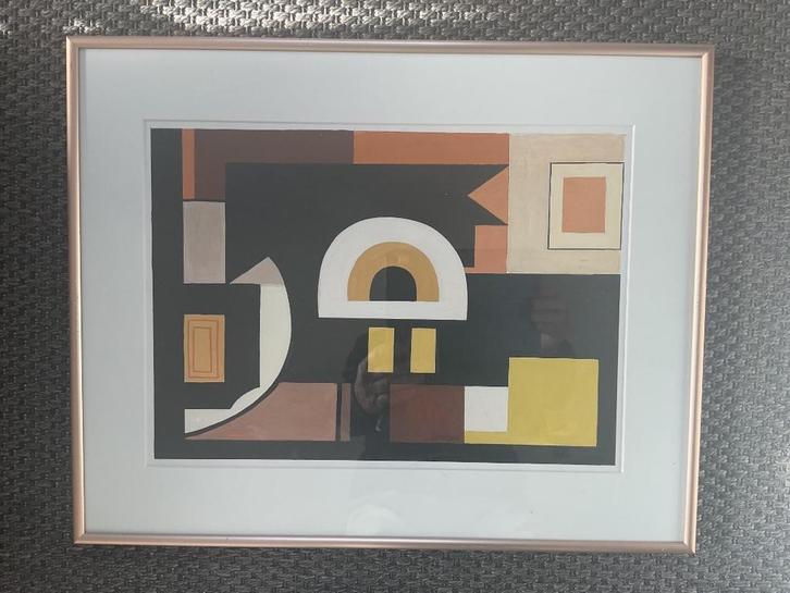 Toine Corstjens Limburg, Antiek en Kunst, Kunst | Schilderijen | Abstract, Ophalen of Verzenden