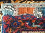 Mooi zwaar antiek Perzisch kussen uit Iran 52,5-63,5 cm., Antiek en Kunst, Antiek | Kleden en Textiel, Ophalen of Verzenden