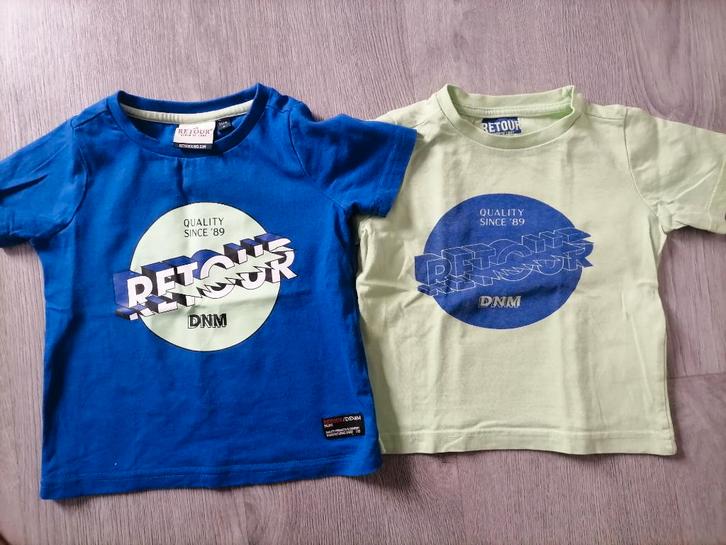 2 x longsleeve van het merk retour ( 92 ), Kinderen en Baby's, Kinderkleding | Maat 92, Zo goed als nieuw, Jongen, Shirt of Longsleeve