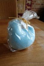 zacht blauwe kaars als kipje, Overige materialen, Blauw, Nieuw, Ophalen of Verzenden