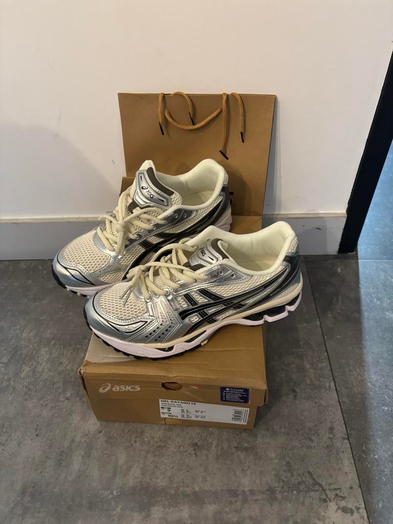 Asics kayano 14 gel cream black, Ophalen of Verzenden, Nieuw, Sportschoenen