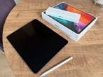 iPad Pro 12.9" 256GB (4e gen) + Apple Pencil (2e gen), Computers en Software, Apple iPads, Ophalen, 12 inch, Zo goed als nieuw