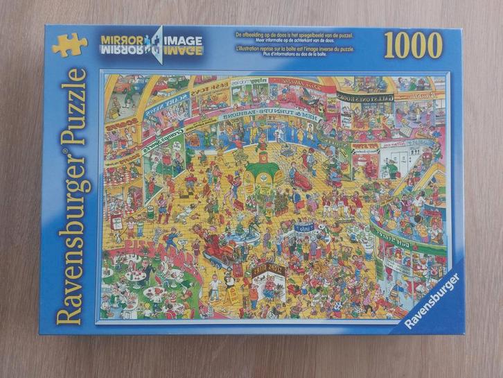 Ravensburger Spiegelbeeld Puzzel - 1000 stukjes, Hobby en Vrije tijd, Denksport en Puzzels, Zo goed als nieuw, 500 t/m 1500 stukjes