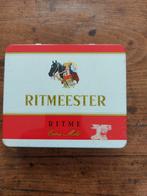 Vintage Ritmeester sigarenblik – Orgineel metalen blik, Ophalen of Verzenden, Gebruikt, Overige, Overige merken