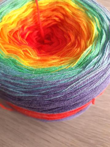 Cotton kings twirls regenboog van de hobbii 100% katoen