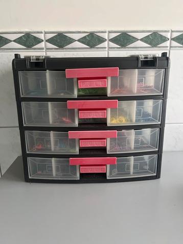 Opbergdoos met Loom, Wielen & Accessoires beschikbaar voor biedingen