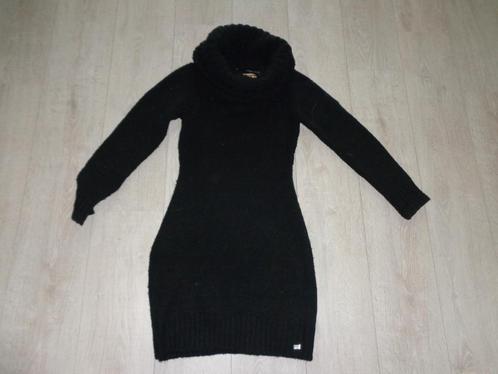zwart gebreide damescoltrui/jurk van Josh V, maat XS, Kleding | Dames, Jurken, Gedragen, Maat 34 (XS) of kleiner, Zwart, Boven de knie