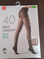 Hema light support 40d glanspanty natural en powder 36-38, Kleding | Dames, Leggings, Maillots en Panty's, Ophalen of Verzenden