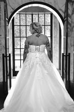 Trouwjurk, Kleding | Dames, Ophalen of Verzenden, Zo goed als nieuw, Wit, Trouwjurk