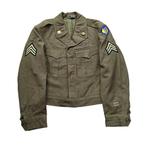 WWII USAAF Ike Jacket 8th Air Force, Ophalen of Verzenden, Luchtmacht, Amerika, Kleding of Schoenen