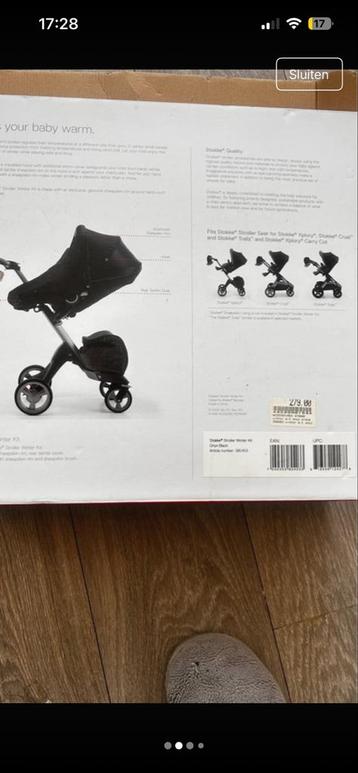 Nieuwe Stokke Winterkit Zwart - Super Prijs! beschikbaar voor biedingen