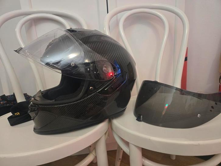 Scorpion EXO 1400 evo CARBON, Motoren, Kleding | Motorhelmen, Integraalhelm, XL, Overige merken, Tweedehands, Ophalen of Verzenden