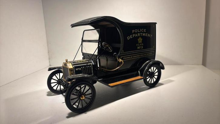 Ford model T police franklin mint 1.16, Hobby en Vrije tijd, Modelauto's | 1:18, Zo goed als nieuw, Overige merken, Ophalen of Verzenden