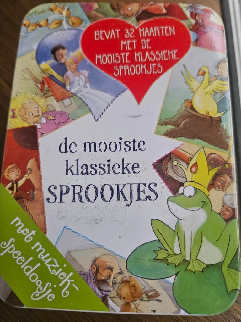 Sprookjes met Muziek Speeldoosje, Ophalen of Verzenden, Zo goed als nieuw, Taal en Lezen, Met geluid