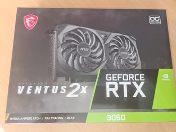 MSI Geforce RTX 3060 Ventus 2x 12GB beschikbaar voor biedingen