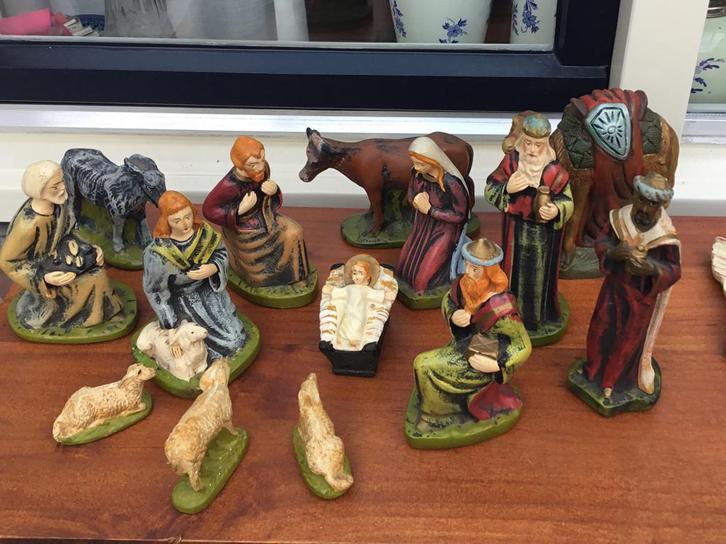 Kerst beelden groep, Diversen, Kerst, Gebruikt, Verzenden