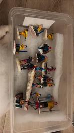 Losse ski poppetjes voor kerst dorp, Ophalen of Verzenden