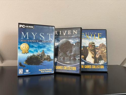 Myst MasterPiece ed. | Riven | Exile - PC Games NIEUW, Spelcomputers en Games, Games | Pc, Nieuw, Puzzel en Educatief, 1 speler