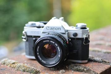 Canon AE-1 + service + nieuwe seals: mooi en goed! beschikbaar voor biedingen