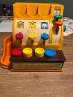 Retro / vintage Fisherprice kassa, cash register, Kinderen en Baby's, Speelgoed | Fisher-Price, Ophalen of Verzenden, Gebruikt