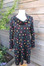 Jurk zwart/ kleur ATO Berlin mt L kol Vaste prijs, Kleding | Dames, Jurken, Zwart, Maat 42/44 (L), Ophalen of Verzenden, Zo goed als nieuw