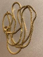 Antieke gouden ketting met apart schakeltje, jaren '30, izgs, Verzenden, Goud, Ketting