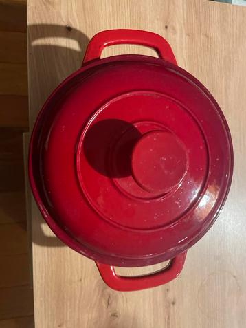 Ernesto Gietijzeren Braadpan - Rood beschikbaar voor biedingen