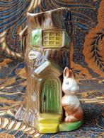 Zeldzaam oud Engels Eastgate vaasje als boom en konijn 15 cm