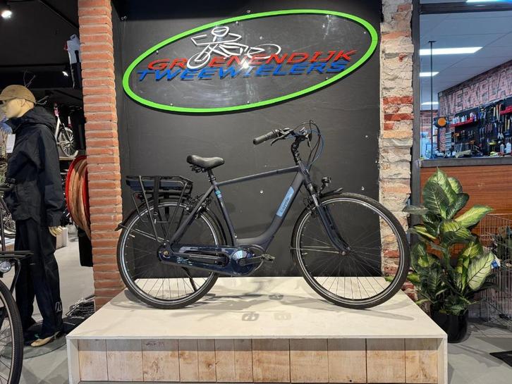 Gazelle Paris elektrische herenfiets 53CM Bosch 12mnd garant, Fietsen en Brommers, Elektrische fietsen, Gebruikt, Gazelle, 51 tot 55 cm