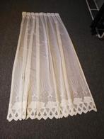 Vitrage, Huis en Inrichting, Ophalen of Verzenden, Zo goed als nieuw, 200 cm of meer, 200 cm of meer